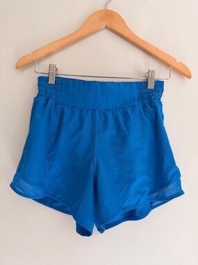 lululemon athletica Bright Blue Women's Running Shorts